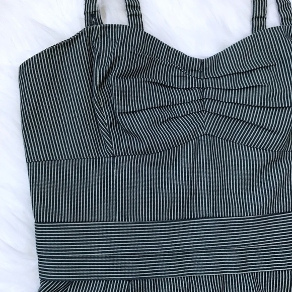 Wilfred Bustier Dress in blue stripe. Size 2 - Picture 5 of 6